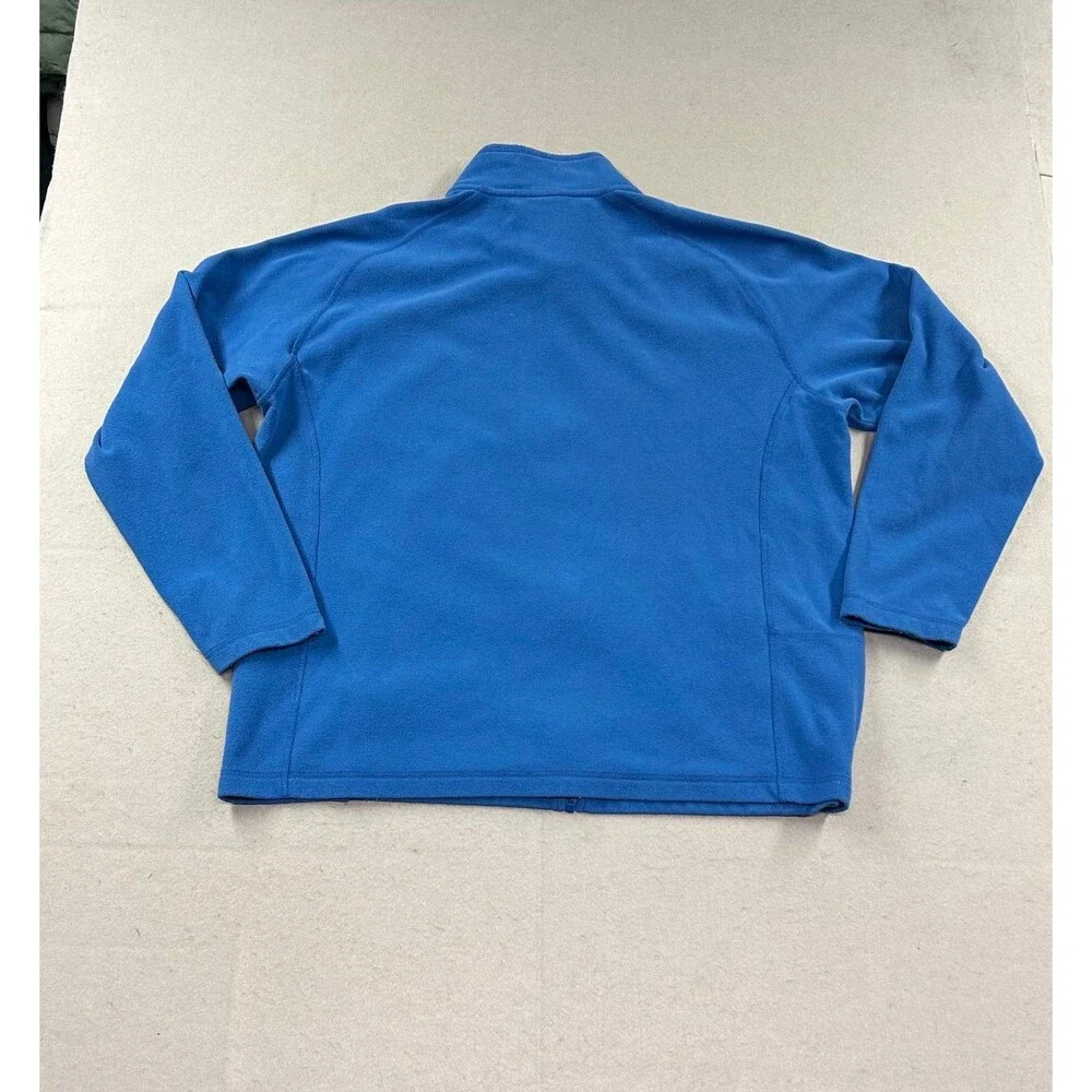 The Nortn Face Men’s Polartec Full Zip Blue Fleece Jacket 2XL